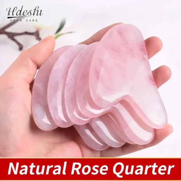 Natural Jade Gua Sha Tools – Facial Massage Set