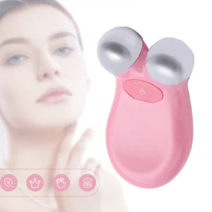 Mini Microcurrent Face Lift Machine with 5 Gears, Anti Aging Skin Tightening Toning Set Facial Beauty Portable Facial Massager 66
