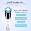 Microcurrent Facial Massager - EMS Face Lifting with Hot & Cool Therapy for Wrinkle Removal