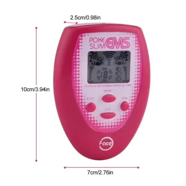 EMS Facial Massager Low Frequency Pulse V Shaped Muscle Stimulator for Facial Lifting Skin