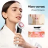 S1bdbec5b987448acad77912db06271739.webp Vimyshow EMS Facial Massager Face Lifting LED Photon Deep Cleaning Vibration Anti Aging Face Eye