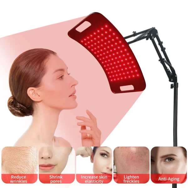 Red Light Therapy Panel with Stand – 660nm & 850nm NIR