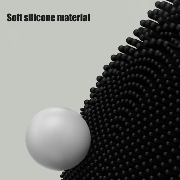 Silicone Facial Cleansing Brush — USB Rechargeable, Gentle Vibration
