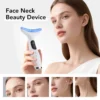 S4114d52910784e559d4bef9e883ddf024.webp Neck Massager EMS Facial Lift 7 Light Modes Electric Skin Tightening Device LED Photon Therapy