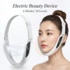 Electric V Face Lifting Beauty Device 6 Modes 8 Levels Facial Firming Massager Double Chin Removal