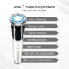 Microcurrent Facial Massager - EMS Face Lifting with Hot & Cool Therapy for Wrinkle Removal