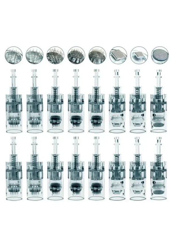 S609264e09d194fea9301f5cf1c3834d7P.webp Professional Microneedling Derma Pen Kit — 22 Pins, 0.25mm