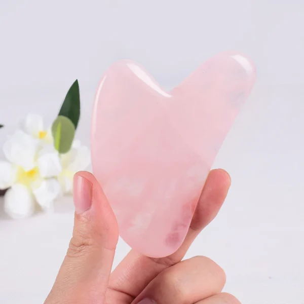 Natural Stone GuaSha Jade Facial Beauty Scraping Massage Tools Firm Skin Care Face Gua Sha SPA