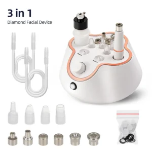 3-in-1 Diamond Microdermabrasion Machine – Blackhead Extractor