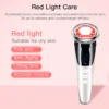 Microcurrent Facial Massager - EMS Face Lifting with Hot & Cool Therapy for Wrinkle Removal
