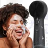 Silicone Facial Cleansing Brush — USB Rechargeable, Gentle Vibration