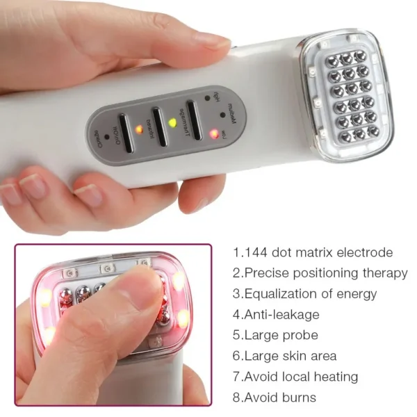 Sa36ed0cbb7c5425581dd659c758efb10f.webp RF Beauty Device Radio Frequency Rechargeable Skin Tightening Machine Wrinkle Reduction Face
