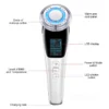 Microcurrent Facial Massager - EMS Face Lifting with Hot & Cool Therapy for Wrinkle Removal