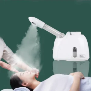 Ozone Facial Steamer — Warm Mist Deep-Cleaning Spa Vaporizer