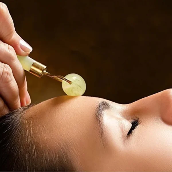 Natural Jade Gua Sha Board — Traditional Facial Sculpting Stone