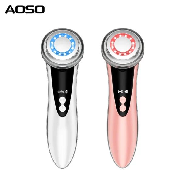8 in 1 ion infusion beauty device ultrasonic cleansing EMS lifting