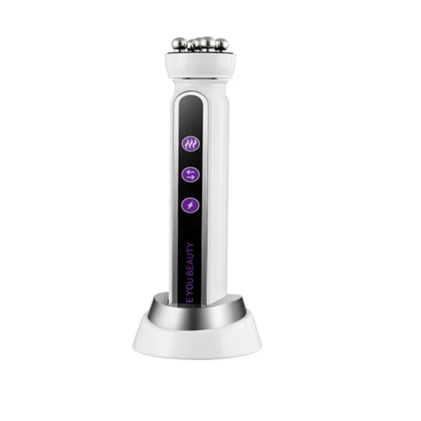 3 in 1 RF heating EMS facial 360 roller massager