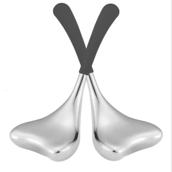 Stainless-Steel Cryo Gua Sha Face & Eye Rollers