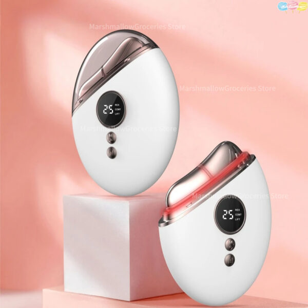 Gua sha beauty device 5 speeds neck massage lifting firming