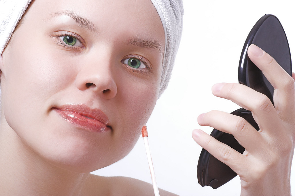 Glowing skin after a shower